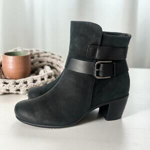 Ecco Touch 15 Mid Cut leather ankle boots 39 US 8